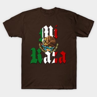 "Mi Raza" Mexican Flag T-Shirt